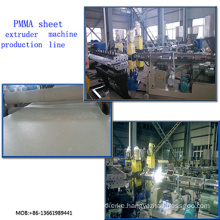 PMMA Transparent Sheet Extrusion Line/PMMA Sheet Extruder  Machine